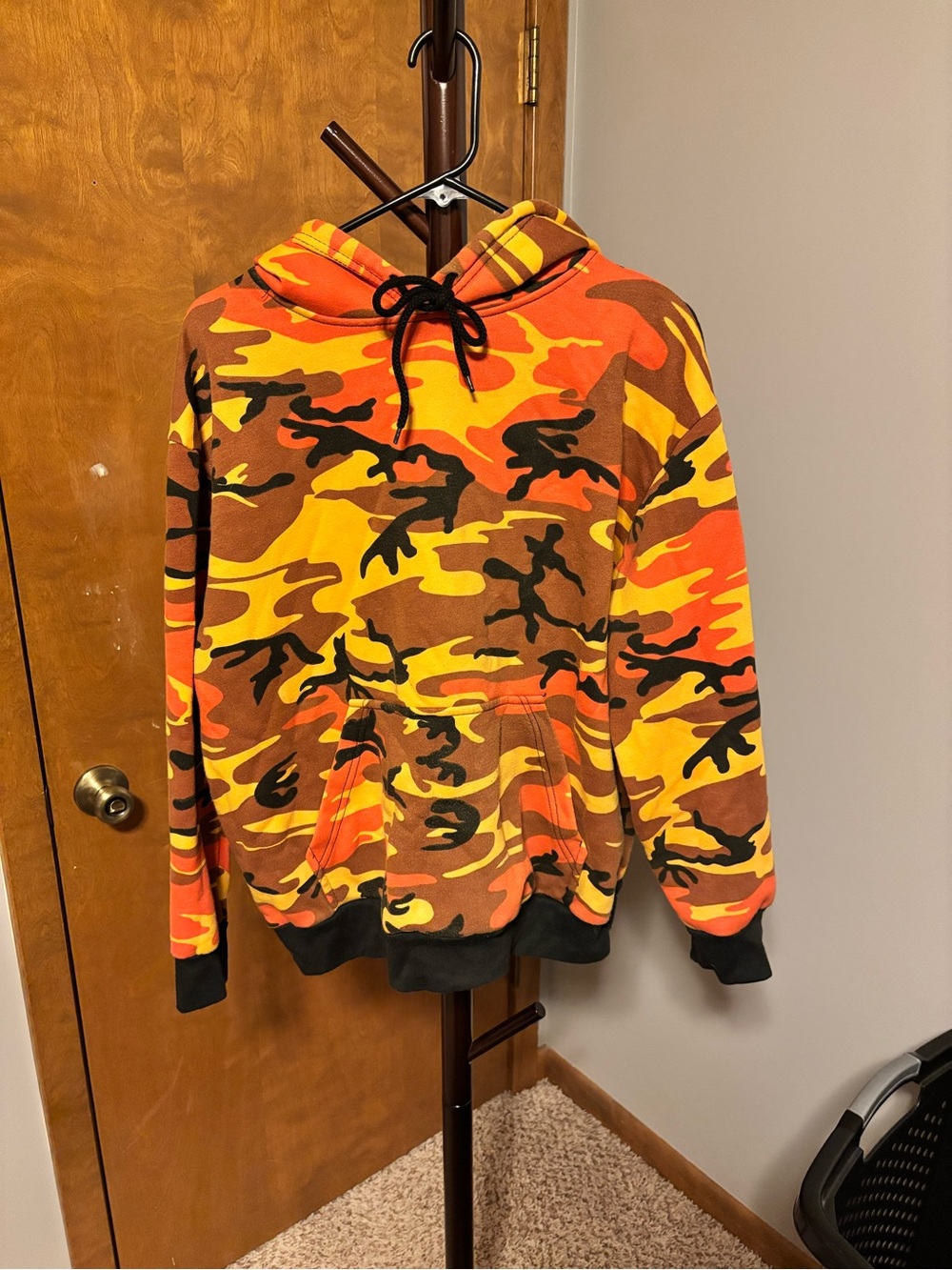Rothco Orange, Yellow & Brown Camo Hoodie